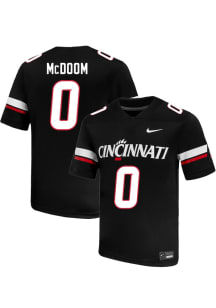 Matthew McDoom  Nike Cincinnati Bearcats Black NIL Game Replica Football Jersey