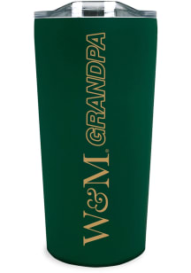 William & Mary Tribe 18oz Grandpa Soft Touch Stainless Steel Tumbler - Green