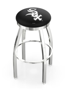 Chicago White Sox Chrome Pub Stool - Silver