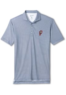 Johnnie O Ohio State Buckeyes Mens Black Crosslink Short Sleeve Fashion Polo
