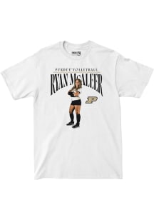 Ryan McAleer Purdue Boilermakers Youth White Photograph Tee Fashion Player Tee