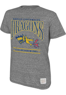 Original Retro Brand Drexel Dragons Grey Triblend Short Sleeve Fashion T Shirt
