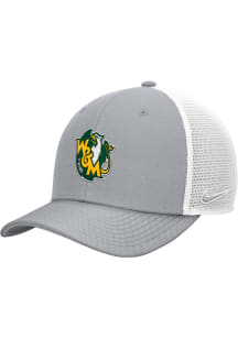 Nike William & Mary Tribe Rise Trucker Adjustable Hat - Grey