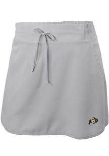 Columbia Colorado Buffaloes Womens Grey Heat Seal Omni Wick Lakewood Pines Shorts