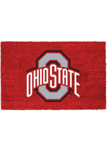 Ohio State Buckeyes Color Coir Fiber Door Mat