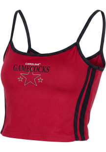 South Carolina Gamecocks Womens Garnet Striped Cami Tank Top