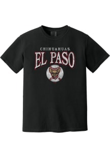 Summit Sportswear El Paso Chihuahuas Womens Black Homerun Short Sleeve T-Shirt