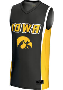 ProSphere Iowa Hawkeyes Youth Rival Black Basketball Jersey