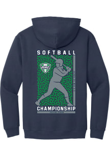 Summit Sportswear MAC Mens Navy Blue Softball Championship 2026 Long Sleeve Hoodie
