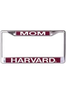 Harvard Crimson Mom License Plate Frame - Crimson
