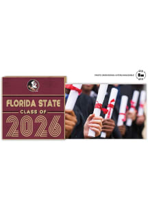 Florida State Seminoles Class of 2026 Floating Picture Frame - Red
