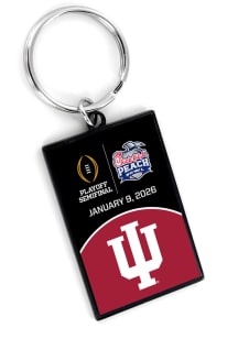 Indiana Hoosiers 2026 Peach Bowl Keychain - Red