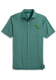 Johnnie O William & Mary Tribe Mens Green Beau Short Sleeve Fashion Polo