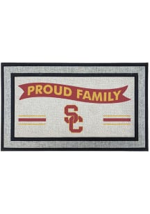 USC Trojans Proud Family 18x30 Door Mat