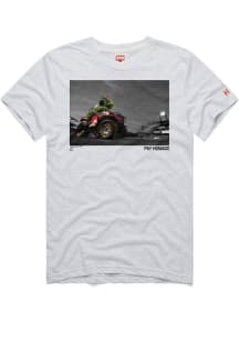 Phillie Phanatic  Philadelphia Phillies Ash Homage Phillie Phanatic Pay Homage Short Sleeve Fashio..