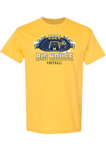 Michigan Wolverines Yellow 2026 Football Schedule Short Sleeve T Shirt