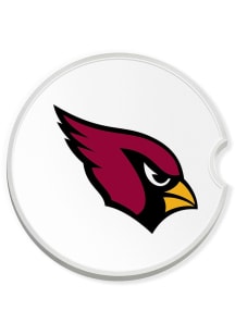 Arizona Cardinals Team Logo Car Coaster - White