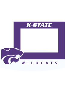 K-State Wildcats 4x6 Standee Mascot Picture Frame - Purple