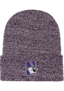 LogoFit Northwestern Wildcats Purple Bueller Mens Knit Hat