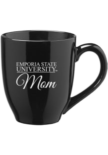 Emporia State Hornets Mom 16oz Ceramic Mug - Black