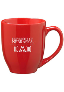 Nebraska Cornhuskers Dad 16oz Ceramic Mug - Red