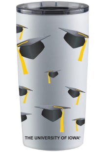 Iowa Hawkeyes 20 oz Grad Stainless Steel Tumbler - White