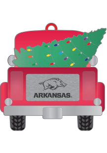 Arkansas Razorbacks Truck Ornament Ornament - Cardinal