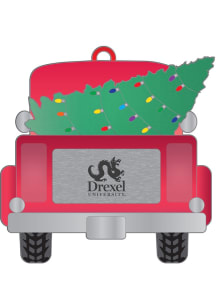 Drexel Dragons Truck Ornament Ornament - Navy Blue