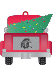 Ohio State Buckeyes Truck Ornament Ornament - Red