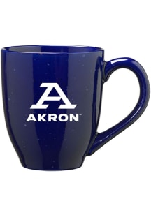 Akron Zips 16oz Bistro Speckled Ceramic Mug - Blue