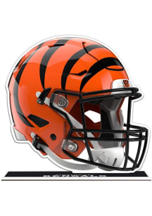 Cincinnati Bengals Helmet Standee Orange Desk Accessory