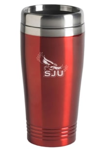 Saint Josephs Hawks 16oz Stainless Steel Travel Mug