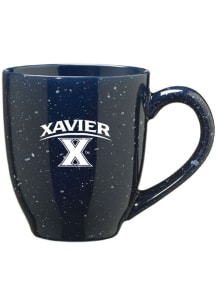 Xavier Musketeers 16oz Speckled Ceramic Mug - Navy Blue