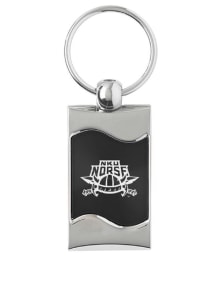 Northern Kentucky Norse Wave Keychain - Black