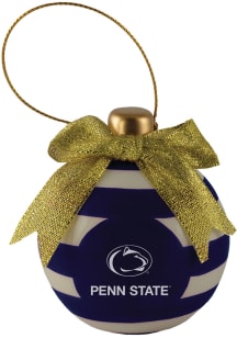 Penn State Nittany Lions Ceramic Bulb Ornament - White