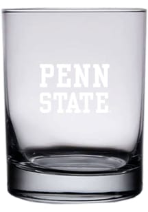 Penn State Nittany Lions 14oz Etched Rock Glass - White