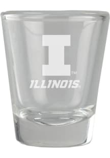 Illinois Fighting Illini 1.5oz Engraved Shot Glass