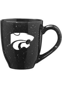 K-State Wildcats 16oz Etched Ceramic Mug - Black