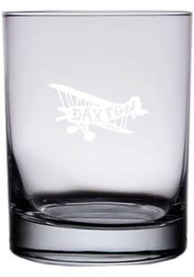 Dayton 14oz Engraved Rock Glass - White