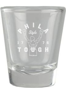 Philadelphia 1.5oz Engraved Design Shot Glass