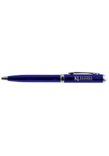 Kansas Jayhawks Click Action Gel Pen - Grey