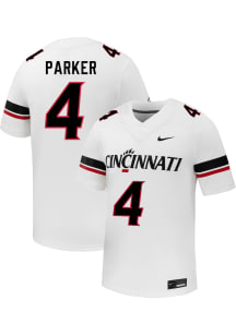 Marquaze Parker  Nike Cincinnati Bearcats White Football NIL Name And Number Football Jersey