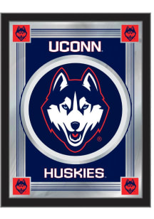 UConn Huskies Logo Hanging Back Bar Mirror