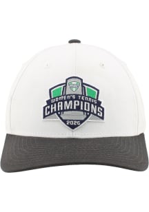 Zephyr Toledo Rockets 2026 MAC Womens Tennis Champions Basis Adjustable Hat - White