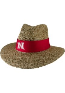 LogoFit Nebraska Cornhuskers Red Angler Mens Bucket Hat