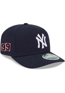 Aaron Judge New York Yankees 2025 Players Weekend Side Patch 9SEVENTY Adjustable Hat - Navy Blue