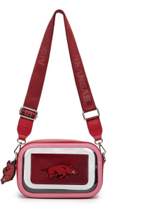 Arkansas Razorbacks Logo Clear Womens Clear Tote