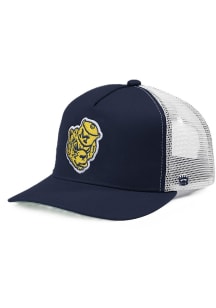 Homefield Michigan Wolverines Sailor Wolverine Trucker Adjustable Hat - Navy Blue