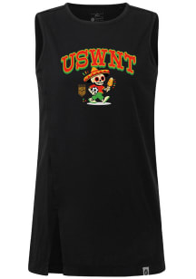 Levelwear USWNT Womens Black Influx Sugar Skull Tank Top