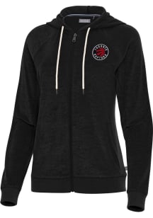 Antigua Toronto Raptors Womens Navy Blue Favorite Long Sleeve Full Zip Jacket